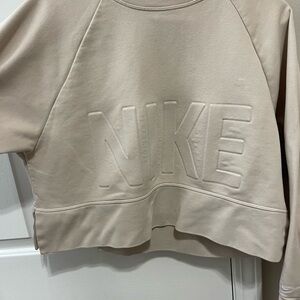 Nike Women's Beige Sweatshirt